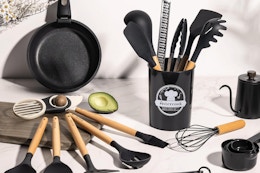 Astercook utensils on a counter