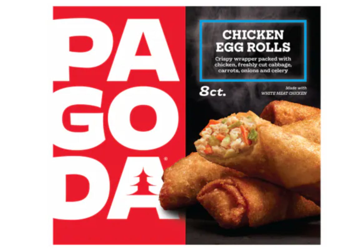 2 Pagoda Egg Rolls Boxes