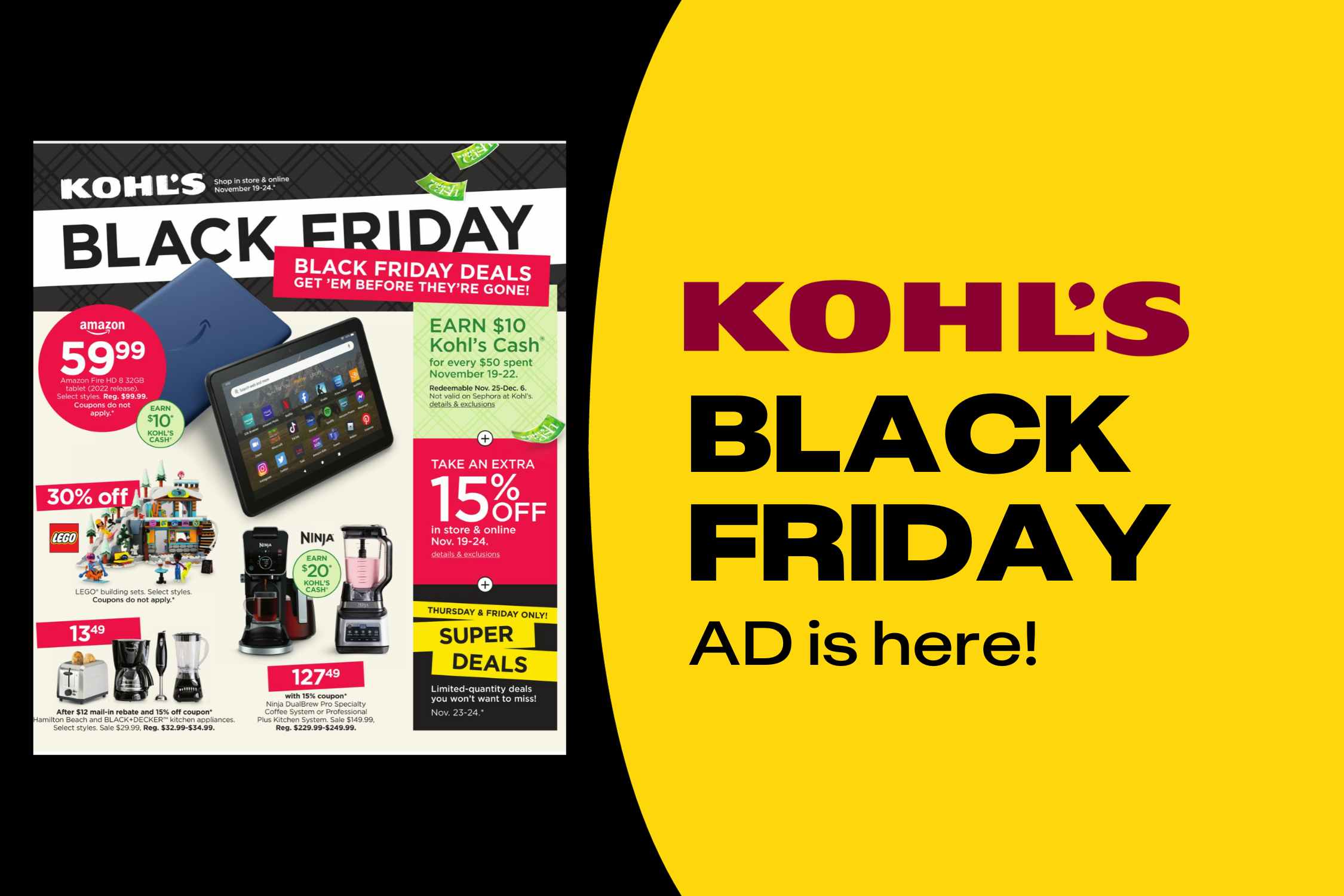 Kohl's 30% OFF Code + Fun Deals With these Kohl's Coupons Today!