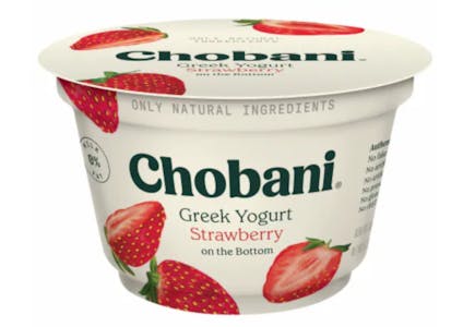 5 Chobani Yogurts