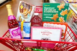 trader joes december grouping in shopping cart