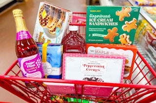 trader joes december grouping in shopping cart