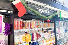 fragrance display case