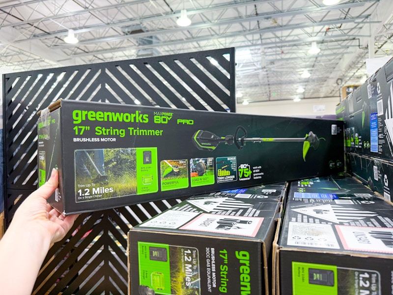 costco greenworks trimmer clearance 2