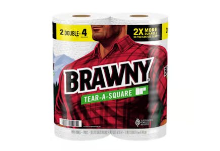 3 Brawny Paper Towels Packs