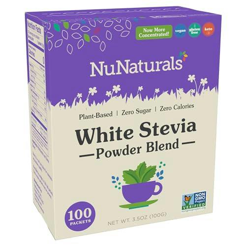 NuNaturals Stevia Powder Packets