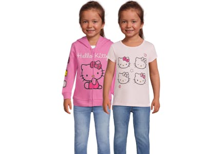 Hello Kitty Hoodie Set