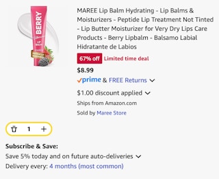 balm cart