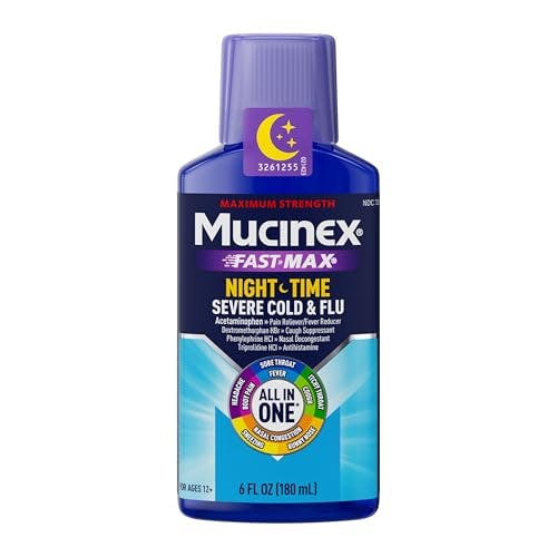 Mucinex Nightshift Severe Cold & Flu
