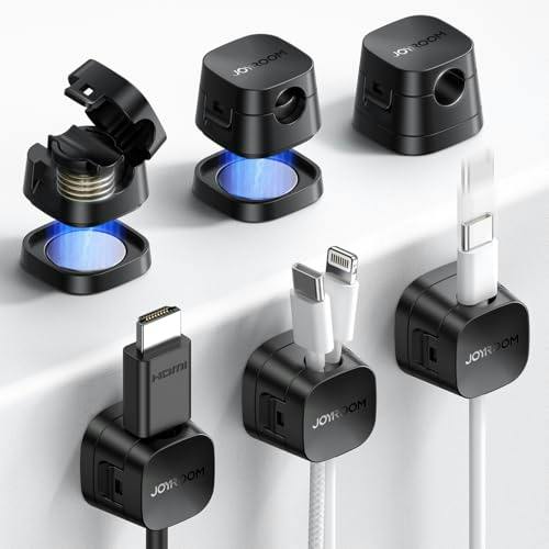 Magnetic Cable Clips 6-Pack