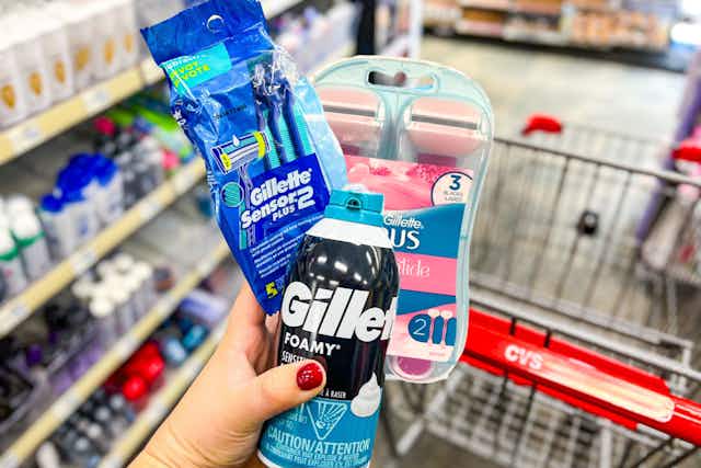 Gillette and Venus Shave Care, as Little as $0.95 at CVS card image