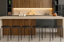 ChatGPT created image of the Forclover stool 6-pack in home setting