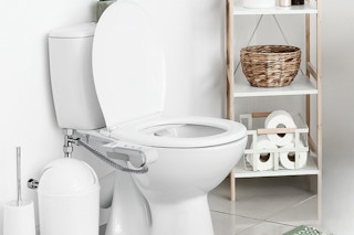 Dual Nozzle Bidet Attachment B0CHP27CB2