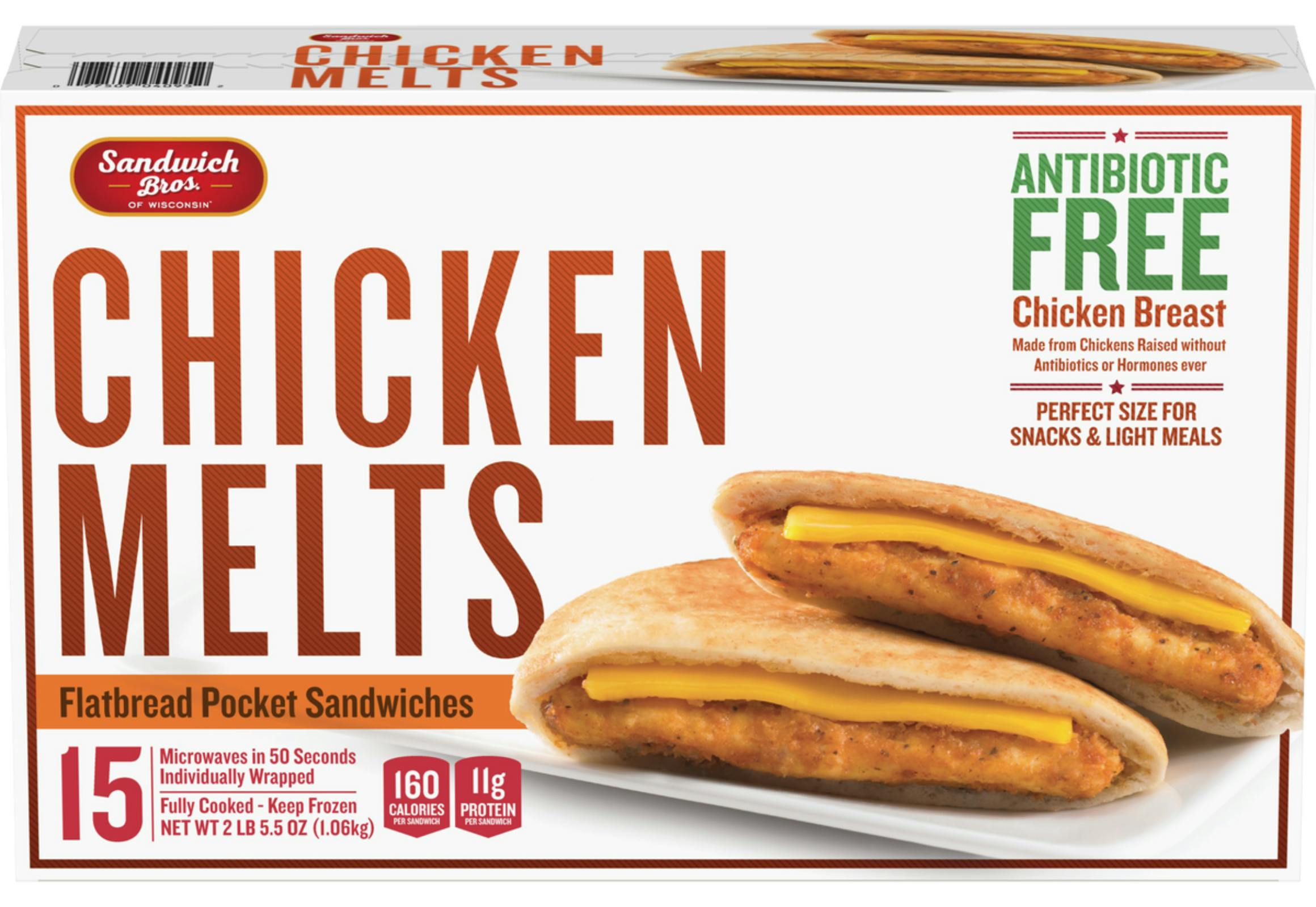 Sandwich Bros Chicken Melt Sandwiches