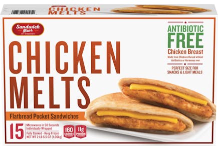 Sandwich Bros Chicken Melt Sandwiches