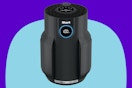  Shark Air Purifier for Home, NeverChange on a blue background.