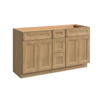 Wicker Bathroom Vanity Base Cabinet