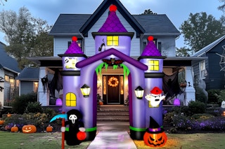 This Inflatable Halloween Arch B0F48F9YC5