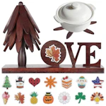 Wooden Trivet Set