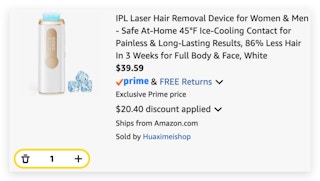 IPL Laser Hair Removal Device