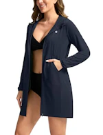 Women's Swim Cover-Up Hoodie