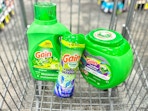 gain laundry products in a cvs cart