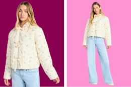 Walmart No Boundaries women's quilted jacket