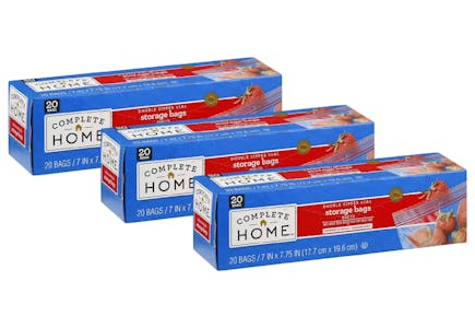 3 Complete Home Storage Bags