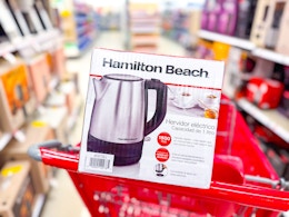 Hamilton Beach Electric Kettle, Only $17.09 at Target card image