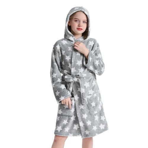 Kids' Fleece Hooded Robe