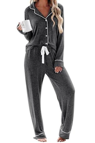 Ekouaer Women's Pajama Set