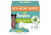 3 Pampers Baby Wipe 12-Packs