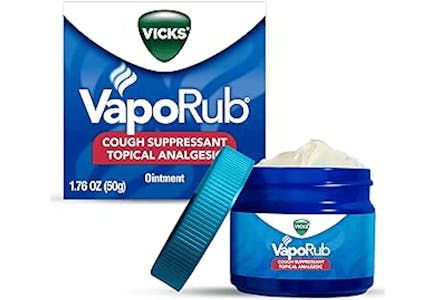 2 Vicks VapoRub