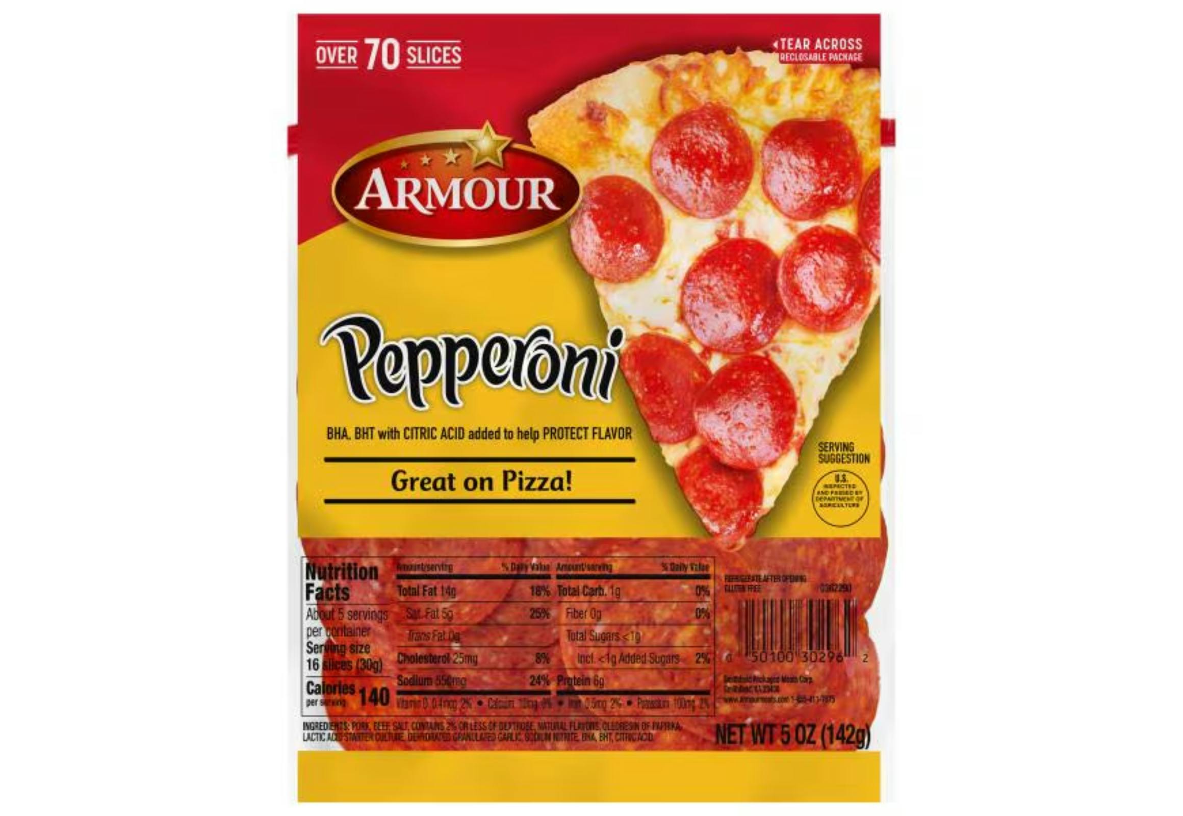 2 Armour Pepperoni Bags