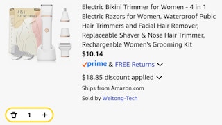 Electric Bikini Trimmer