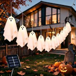 Solar Ghost Halloween Lights