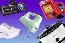 dash cam, sneakers, kitchenaid mixer, gourmia slow cooker, pokemon set