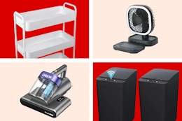 New Walmart Home Deals: Fans Start at $14, $45 Mattress Vacuum, and More card image