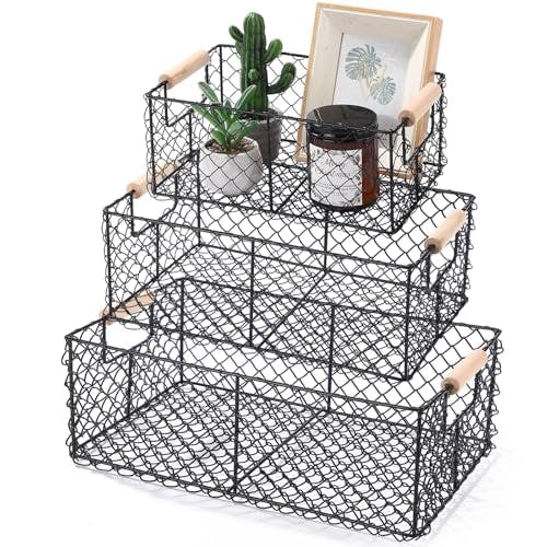 Wire Basket Set