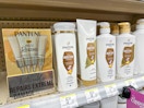 pantene hair care on walgreens shelf
