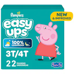 2 Pampers Easy Ups Training Pants Boxes