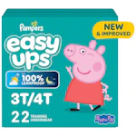 2 Pampers Easy Ups Training Pants Boxes