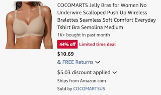 Amazon Women-s Jelly Bralette 2026