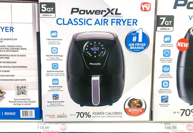 PowerXL Vortex 5-Quart Classic Air Fryer, $29 Shipped at Tanga (Reg. $100) card image
