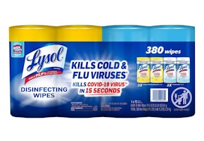 Lysol Disinfecting Wipes 4-Pack
