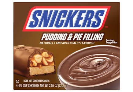 Snickers Pudding & Pie Filling
