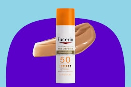 Eucerin Sun Tinted SPF 50 Sunscreen, Just $9.51 During Amazon's Beauty Sale card image