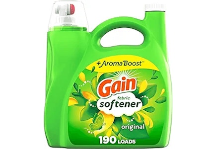 4 Gain Fabric Softeners