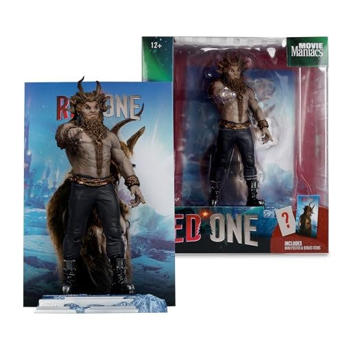 Red One Krampus Posed Figure
