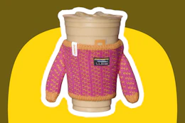 Dunkin- L.L.Bean Birdseye Sweater Cup Sleeve